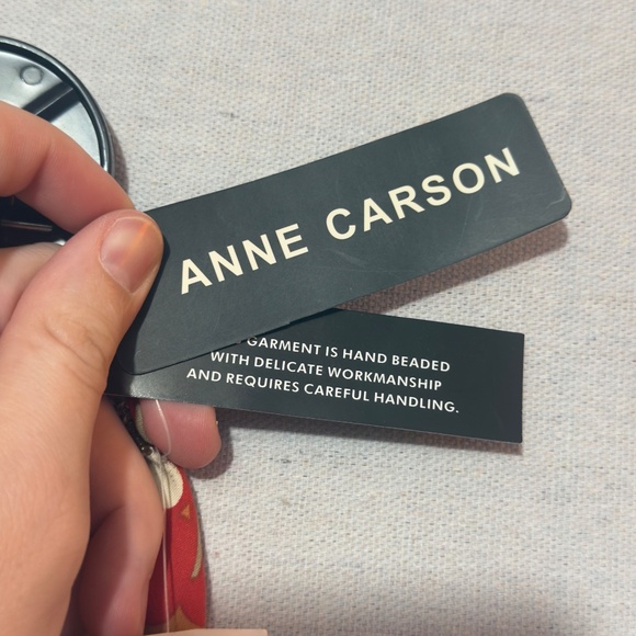 NWT Anne Carson silk skort - size 10 - Picture 3 of 4